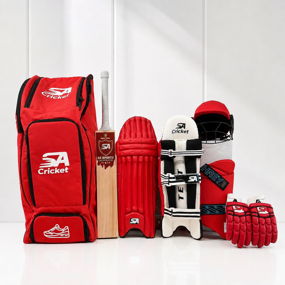 SA Full Cricket Set RED
